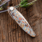Greenhaus Gardening Mushroom Folding Knife for Everyday Carry and Outdoor Use