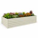 Greenhaus Gardening 8 × 4 ft Raised Garden Bed with Open Bottom