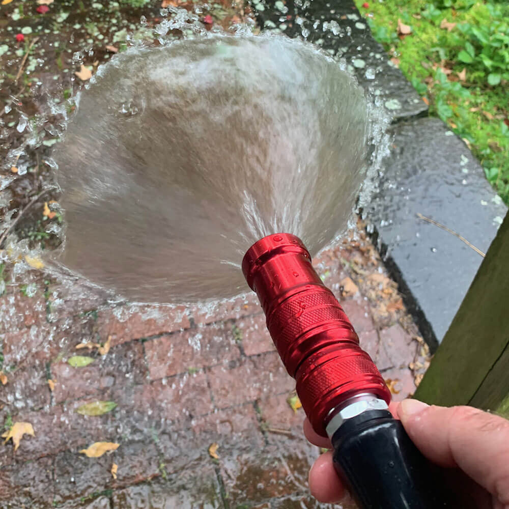 Greenhaus Gardening Fire Hose Nozzle – Multi-Purpose Hose Nozzle