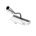 Greenhaus Gardening Upgraded Weed Removal Rake for Efficient Gardening