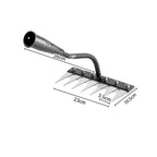 Greenhaus Gardening Upgraded Weed Removal Rake for Efficient Gardening