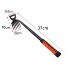 Greenhaus Gardening 2-in-1 Weeding Hoe and Rake for Tough Soil