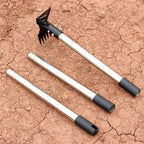 Greenhaus Gardening Dual Weeding Hoe with Adjustable Long Handle