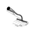 Greenhaus Gardening Upgraded Weed Removal Rake for Efficient Gardening
