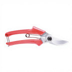 Greenhaus Gardening Carbon Steel Bypass Pruning Shears with PTFE-Coated Blade and Ergonomic Handle