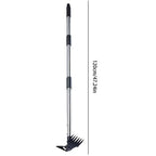 Greenhaus Gardening Dual Weeding Hoe with Adjustable Long Handle