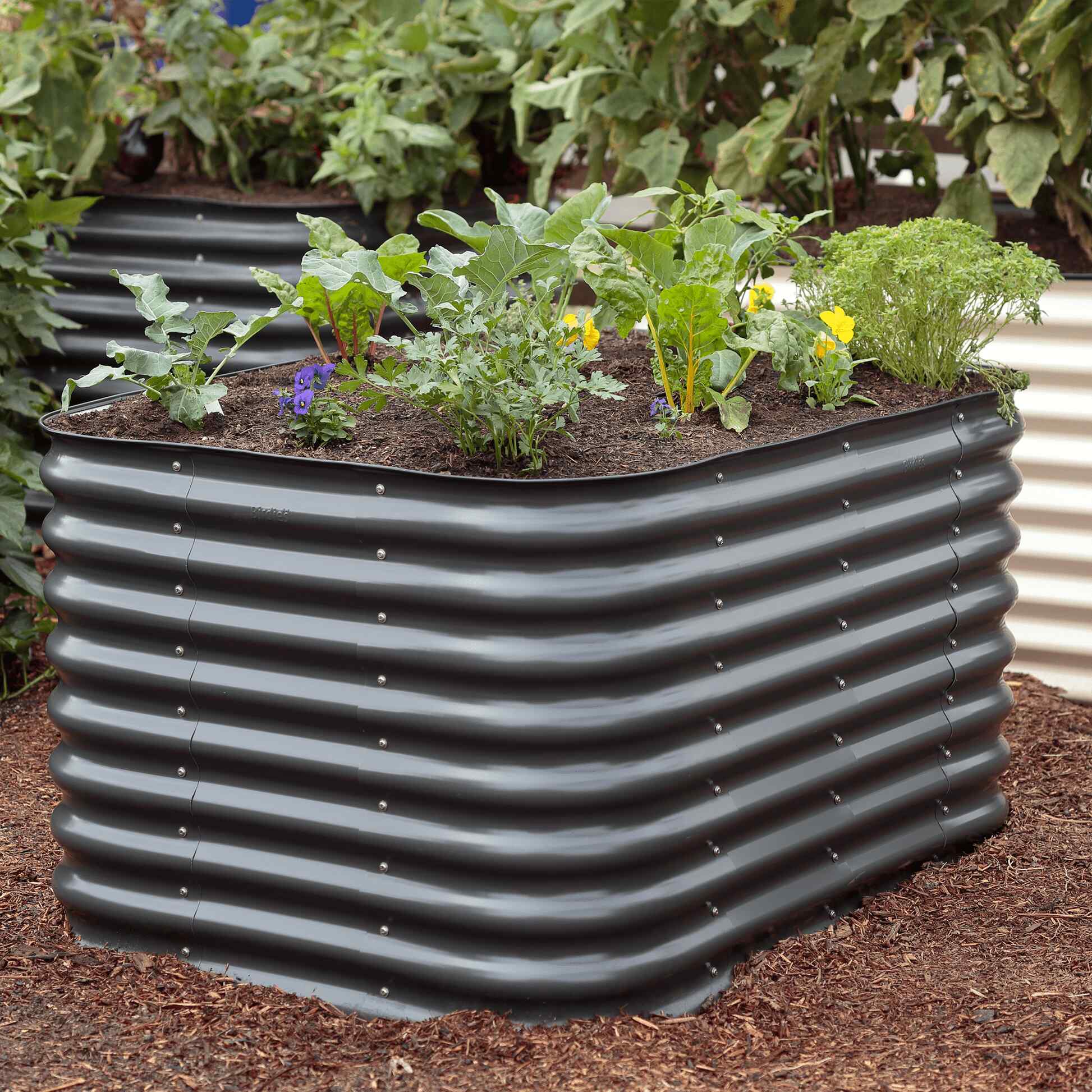 Greenhaus Gardening 29" Modular Grow Bed for Elevated Vegetable Gardening