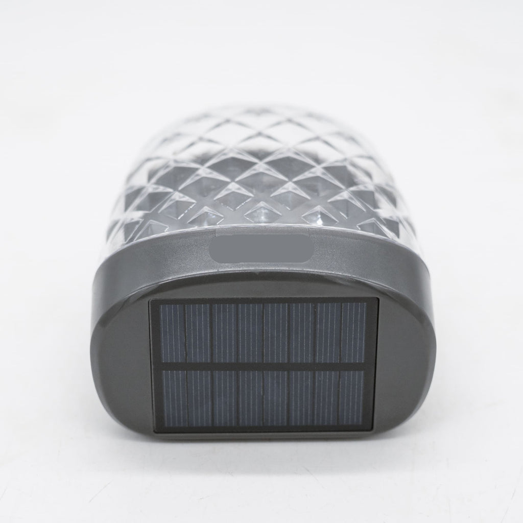 Greenhaus Gardening Flat Mount Solar Garden Light for Outdoor Spaces
