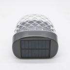 Greenhaus Gardening Flat Mount Solar Garden Light for Outdoor Spaces