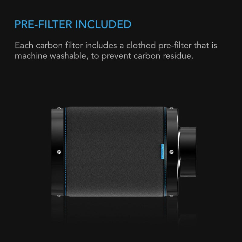 Greenhaus Gardening 10-Inch Duct Carbon Filter for Large Ventilation Systems