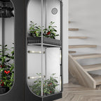 Greenhaus Gardening 4-Bar LED Grow Light Kit for Supplemental Plant Coverage