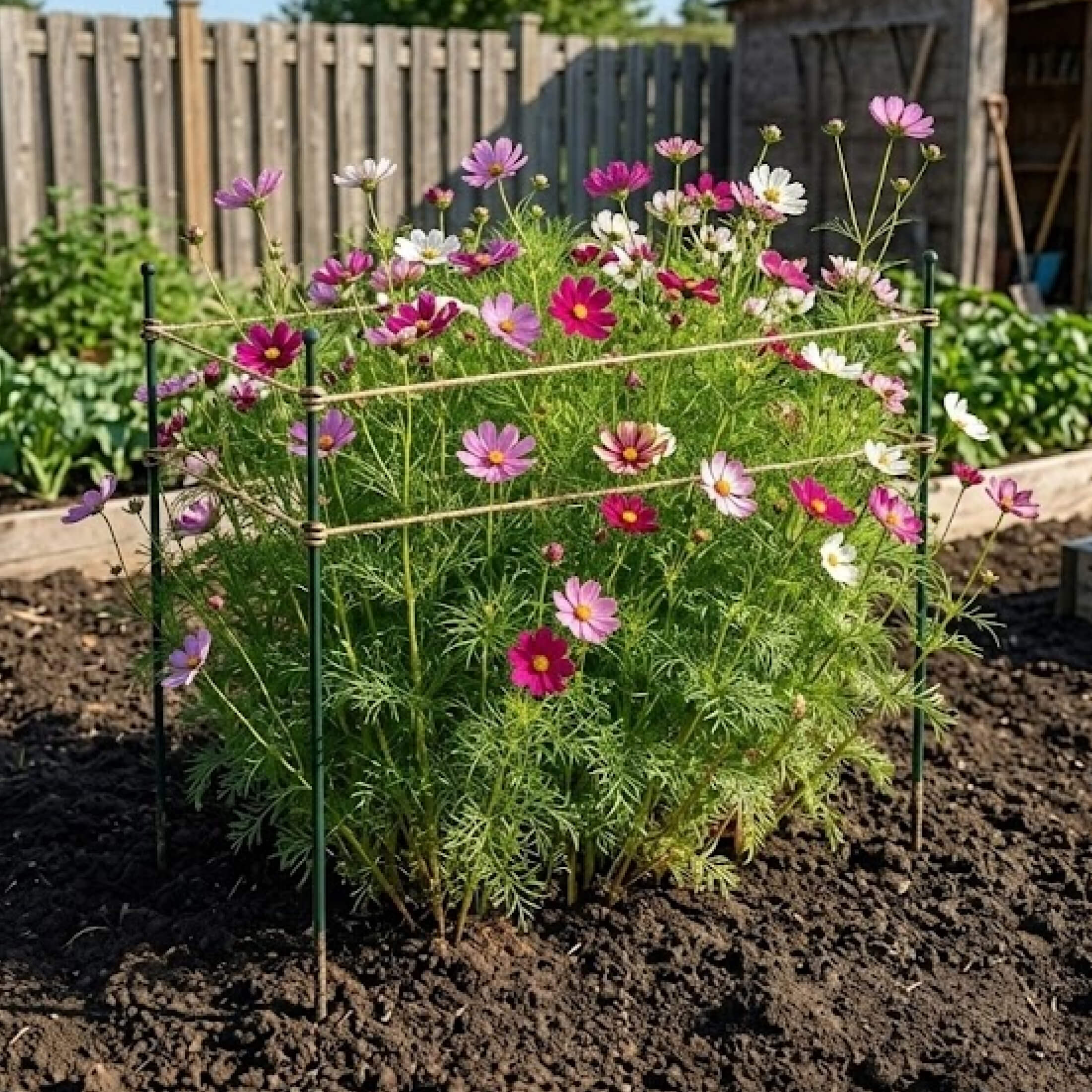 Greenhaus Gardening 2 Pack Jute Twine for Plant Support and Garden Organization