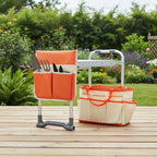 GreenHaus Gardening Multi-Function Garden Seat for Planting & Weeding