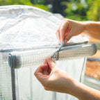 Greenhaus Gardening Frost Greenhouse Cover System for Classic Raised Beds