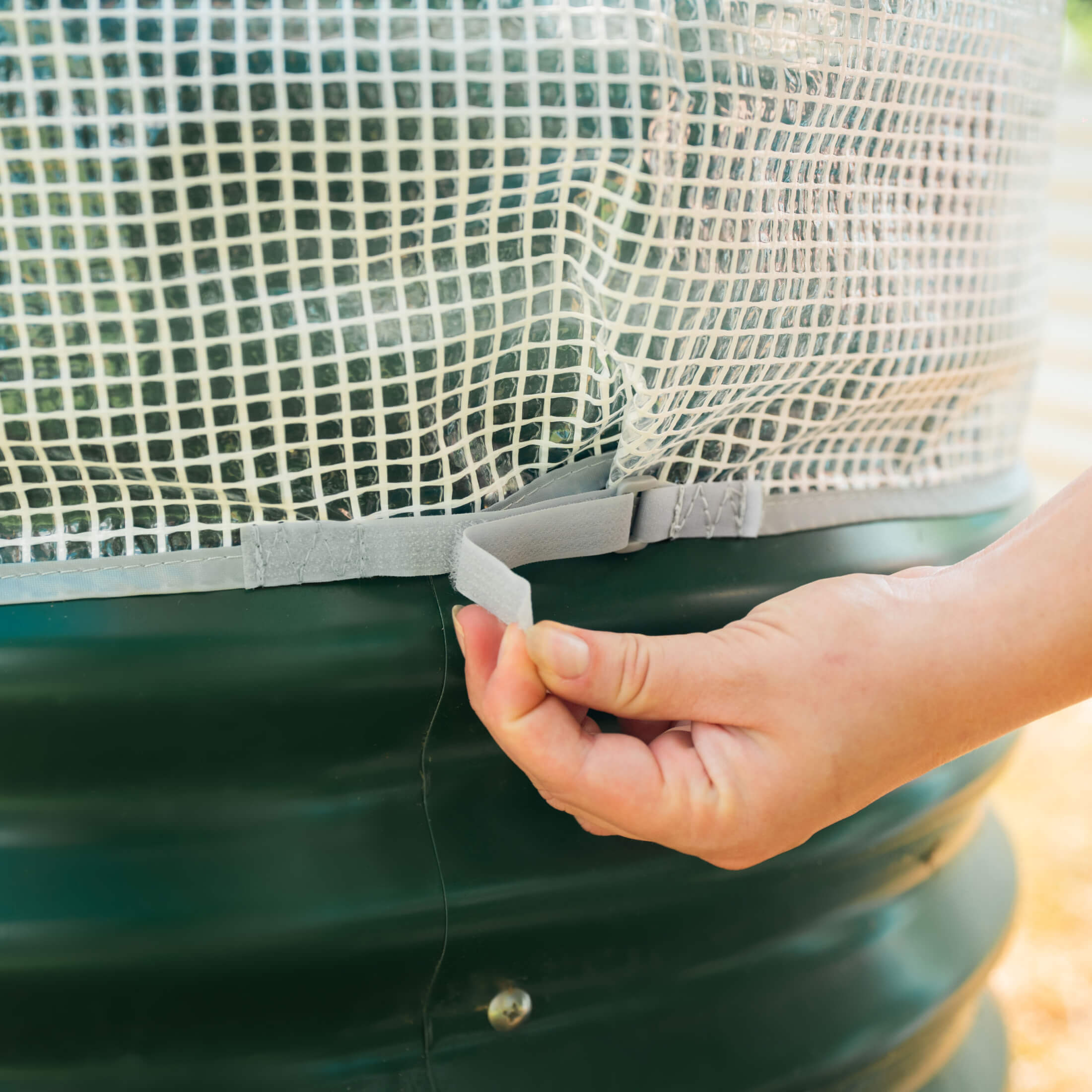 Greenhaus Gardening Frost Greenhouse Cover System for Classic Raised Beds