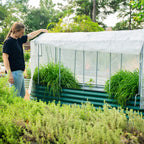 Greenhaus Gardening Frost Greenhouse Cover System for Classic Raised Beds