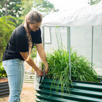 Greenhaus Gardening Frost Greenhouse Cover System for Classic Raised Beds