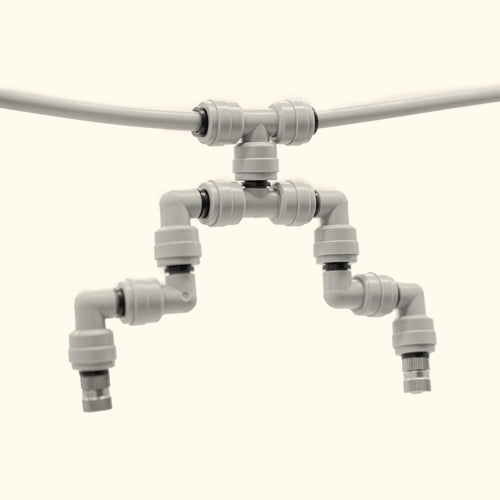 Greenhaus Gardening Adjustable Garden Mister System for Raised Beds
