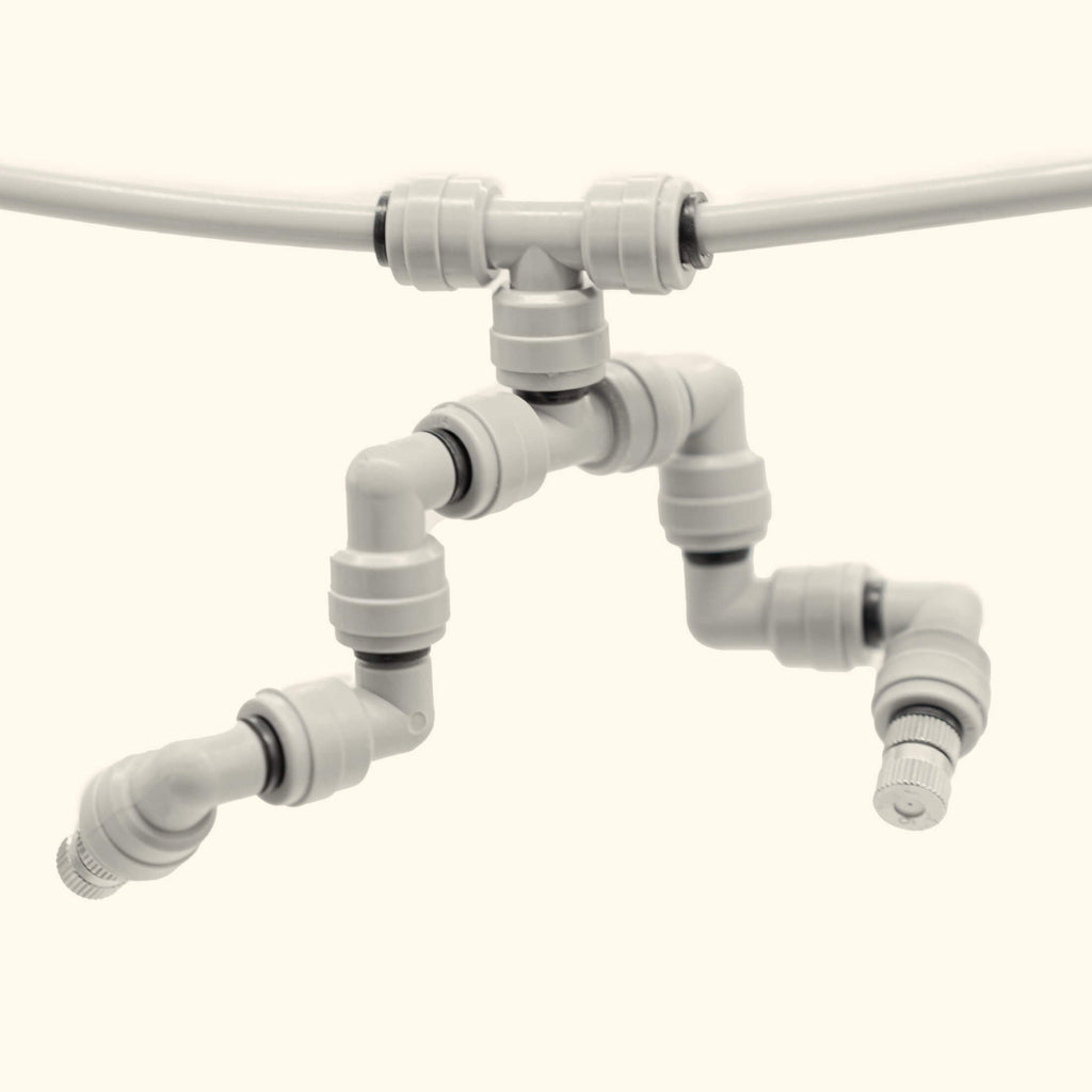 Greenhaus Gardening Adjustable Garden Mister System for Raised Beds