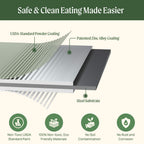 Greenhaus Gardening 4-Pack 32" Extra Tall 10-in-1 Jumbo Modular Metal Raised Garden Bed Kit