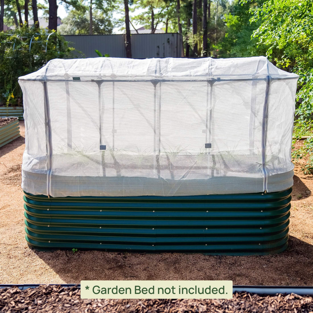 Greenhaus Gardening Raised Bed Insect Mesh Cover System