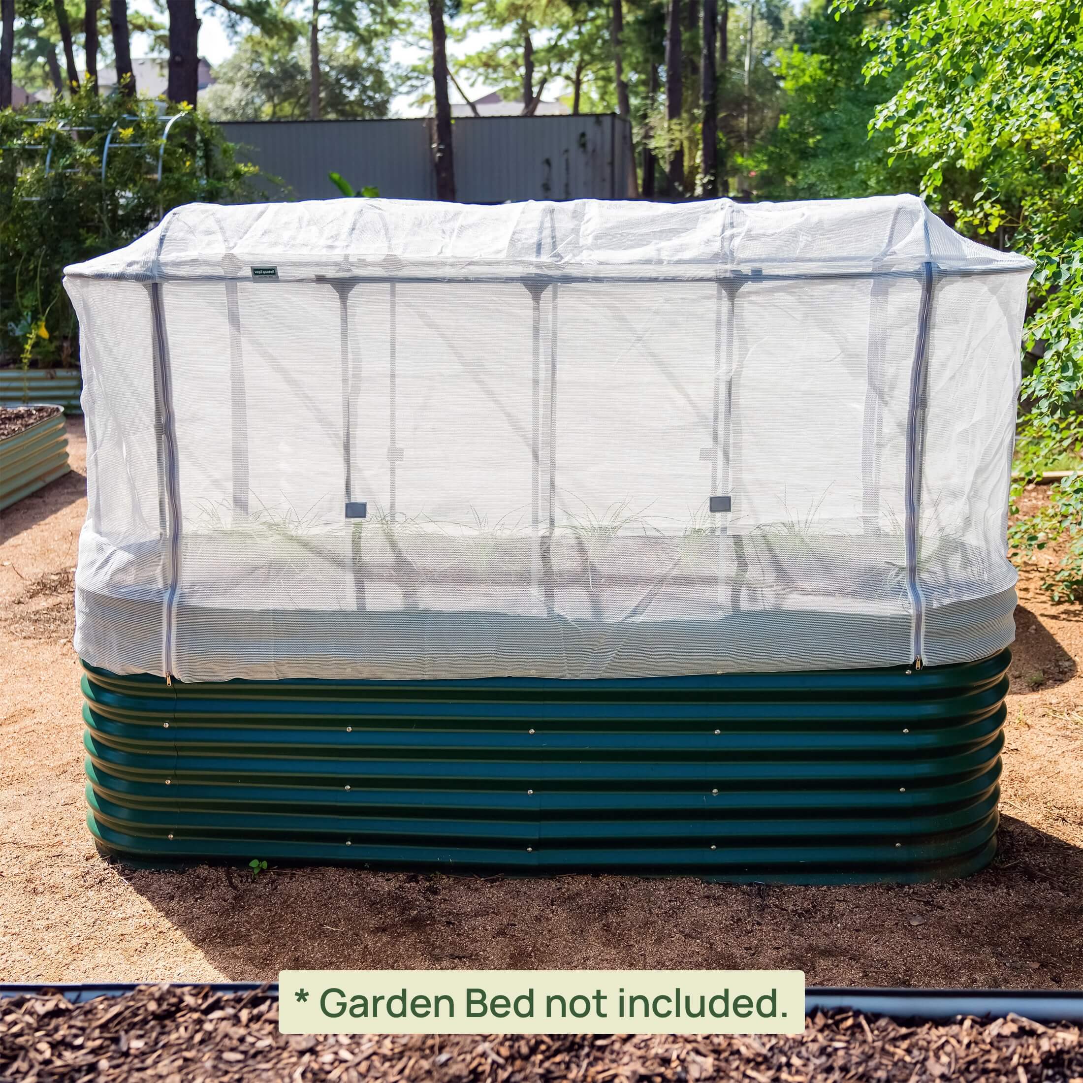 Greenhaus Gardening Raised Bed Insect Mesh Cover System