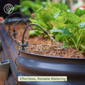 Greenhaus Gardening Raised Bed Irrigation Kit for Efficient Garden Watering