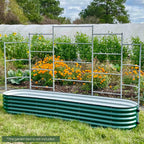 Greenhaus Gardening Modular Wall Trellis System for Raised Garden Beds