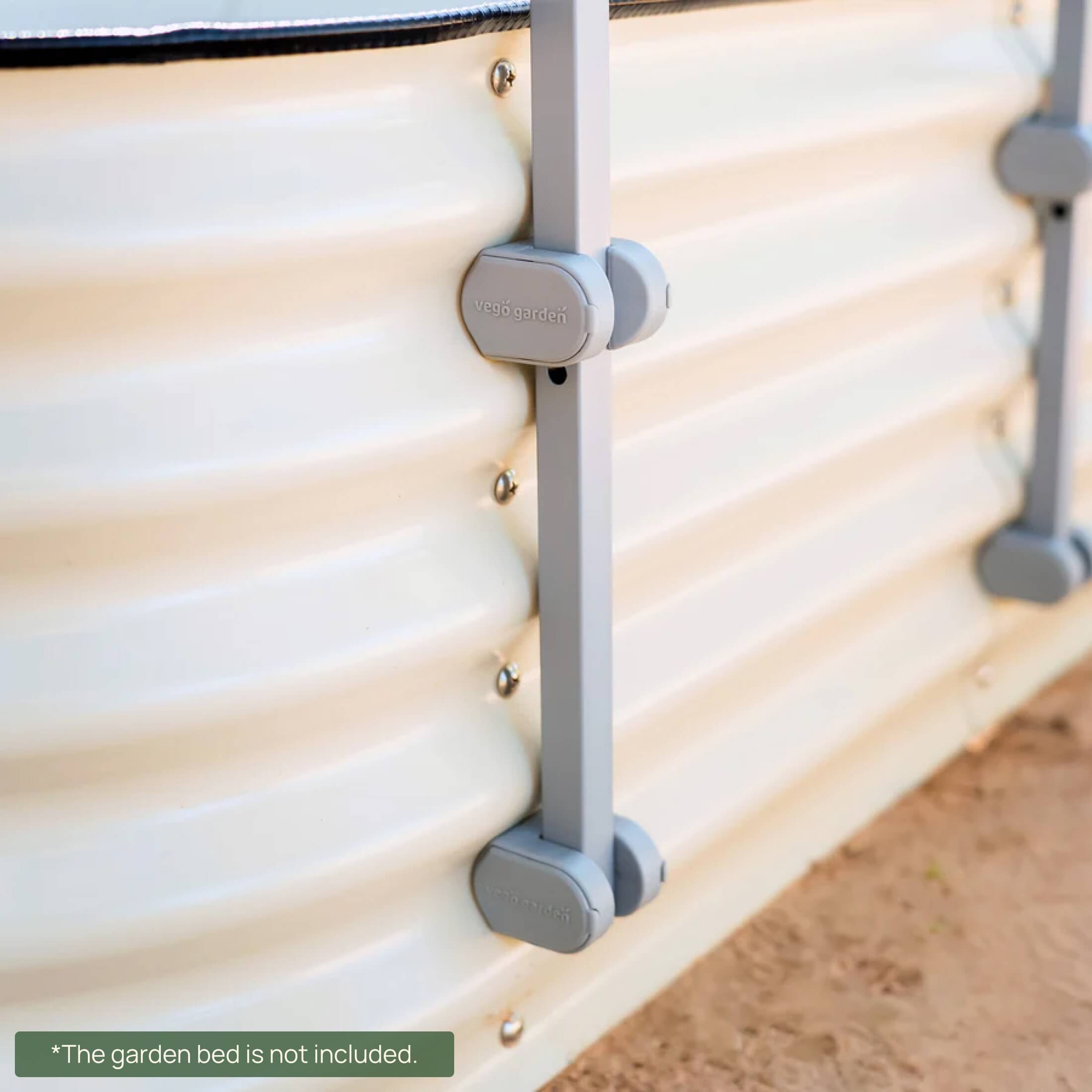 Greenhaus Gardening Modular Wall Trellis System for Raised Garden Beds