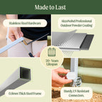 Greenhaus Gardening Modular Wall Trellis System for Raised Garden Beds