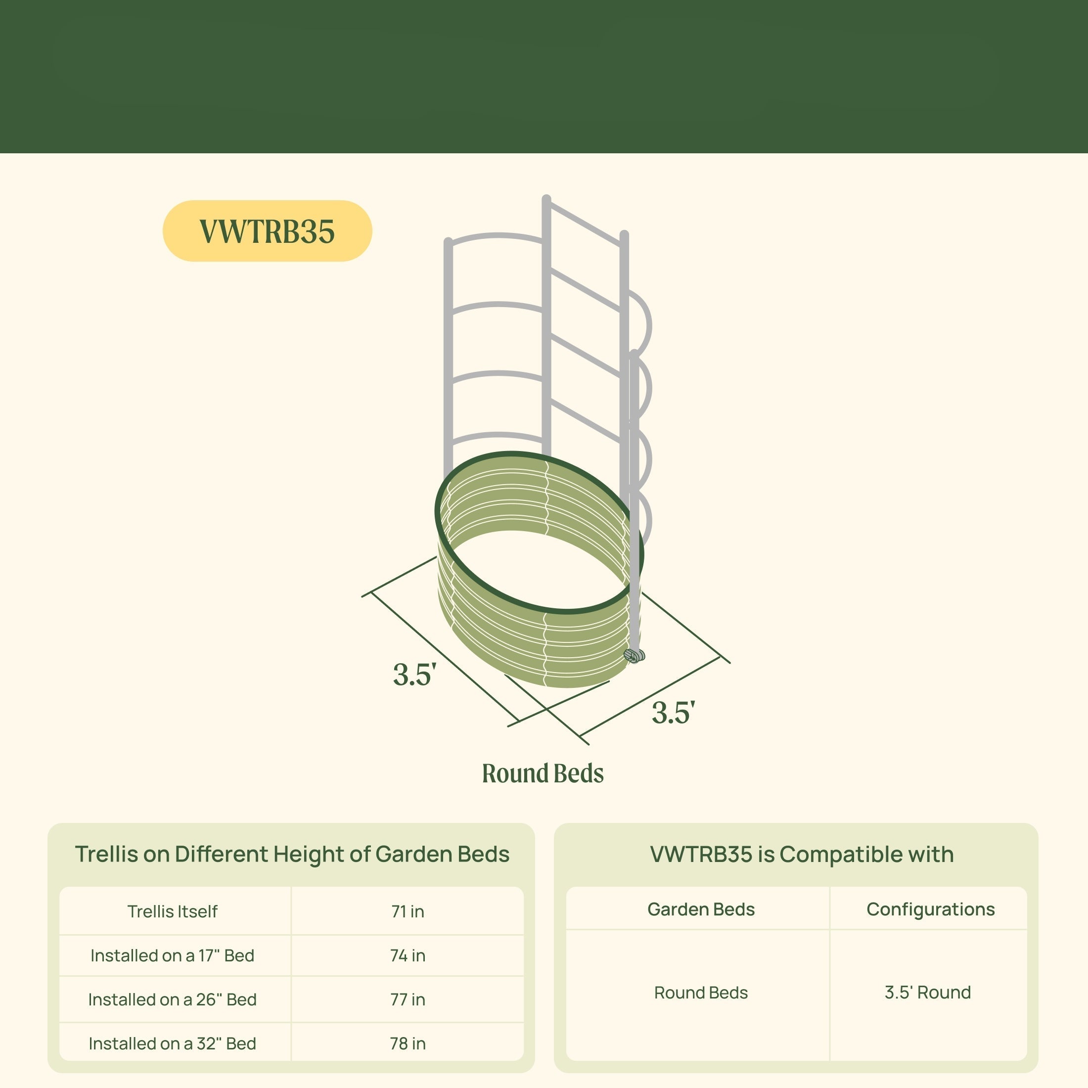 Greenhaus Gardening Metal Trellis System for Runners and Climbing Plants