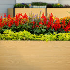 Greenhaus Gardening 16-Inch Tall Woodgrain U-Shaped Raised Garden Bed