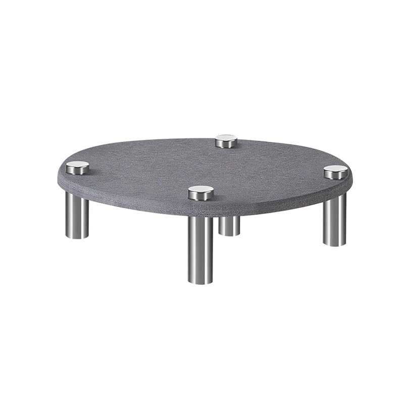 Greenhaus Gardening 8-Inch Diatomaceous Earth Plant Saucers Set of 2