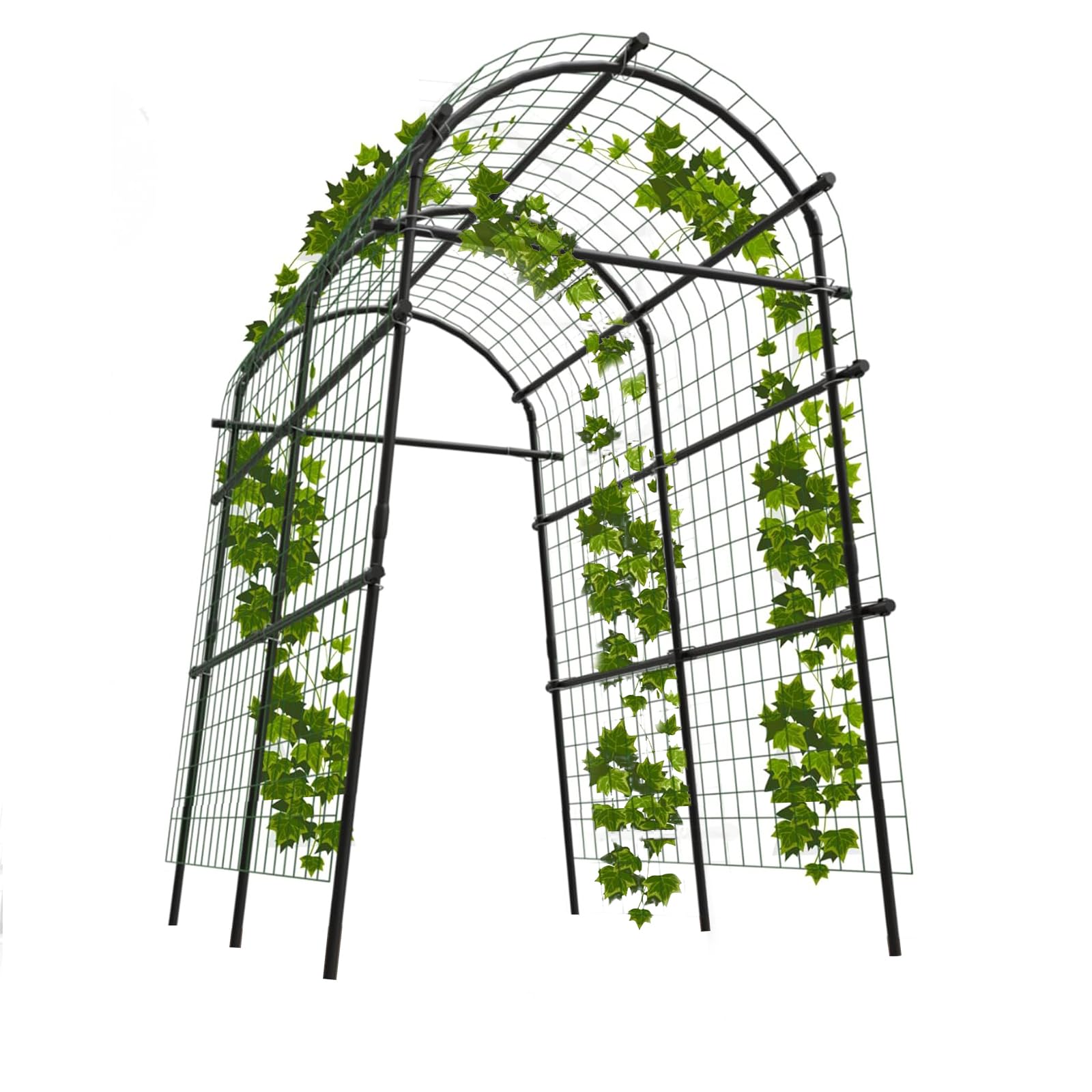 Greenhaus Gardening 7.5 FT Plant Support Arch for Raised Beds
