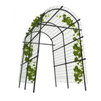 Greenhaus Gardening 7.5 FT Plant Support Arch for Raised Beds
