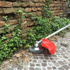 Greenhaus Gardening Steel Wire Trimmer Head for Weeds and Walkways