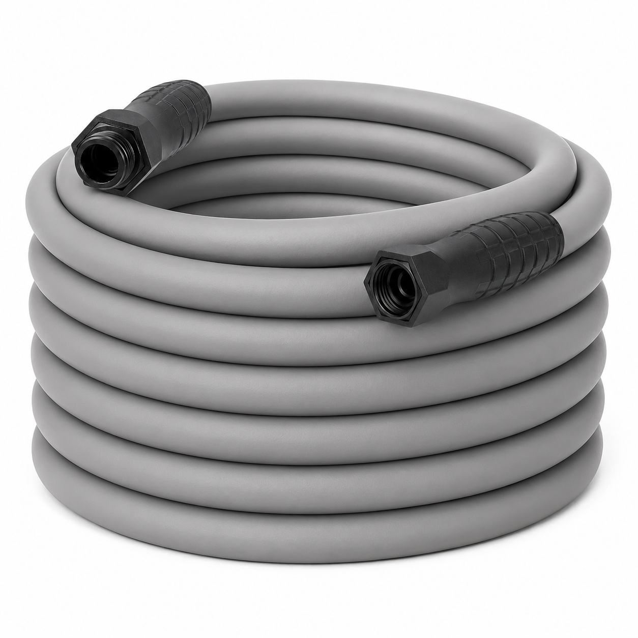 Greenhaus Gardening Lightweight Flexible Garden Hose with Swivel Connectors, 5/8 Inch x 50 FT