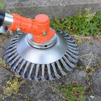 Greenhaus Gardening Steel Wire Trimmer Head for Weeds and Walkways