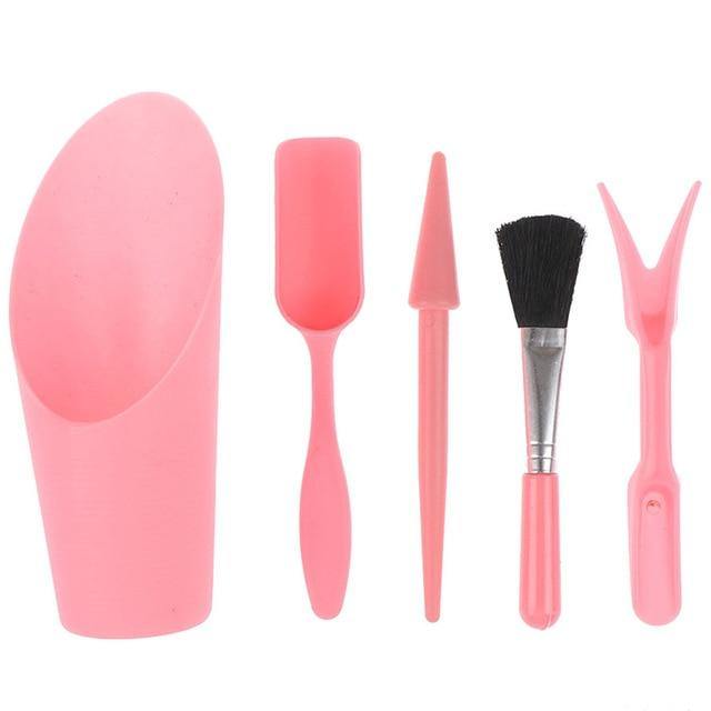Greenhaus Gardening Mini Garden Tools with Shovel, Brush, and Widger