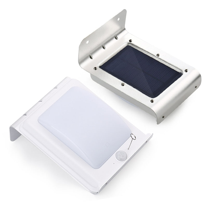 Greenhaus Gardening Outdoor Solar Motion Light with 16 LEDs