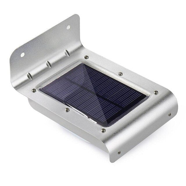 Greenhaus Gardening Outdoor Solar Motion Light with 16 LEDs