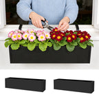 Greenhaus Gardening 36-Inch Galvanized Metal Raised Garden Bed with Mesh Bottom