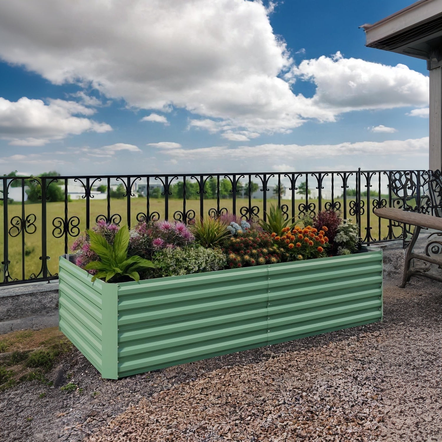 Greenhaus Gardening 2-Pack Deep Raised Garden Planter Boxes