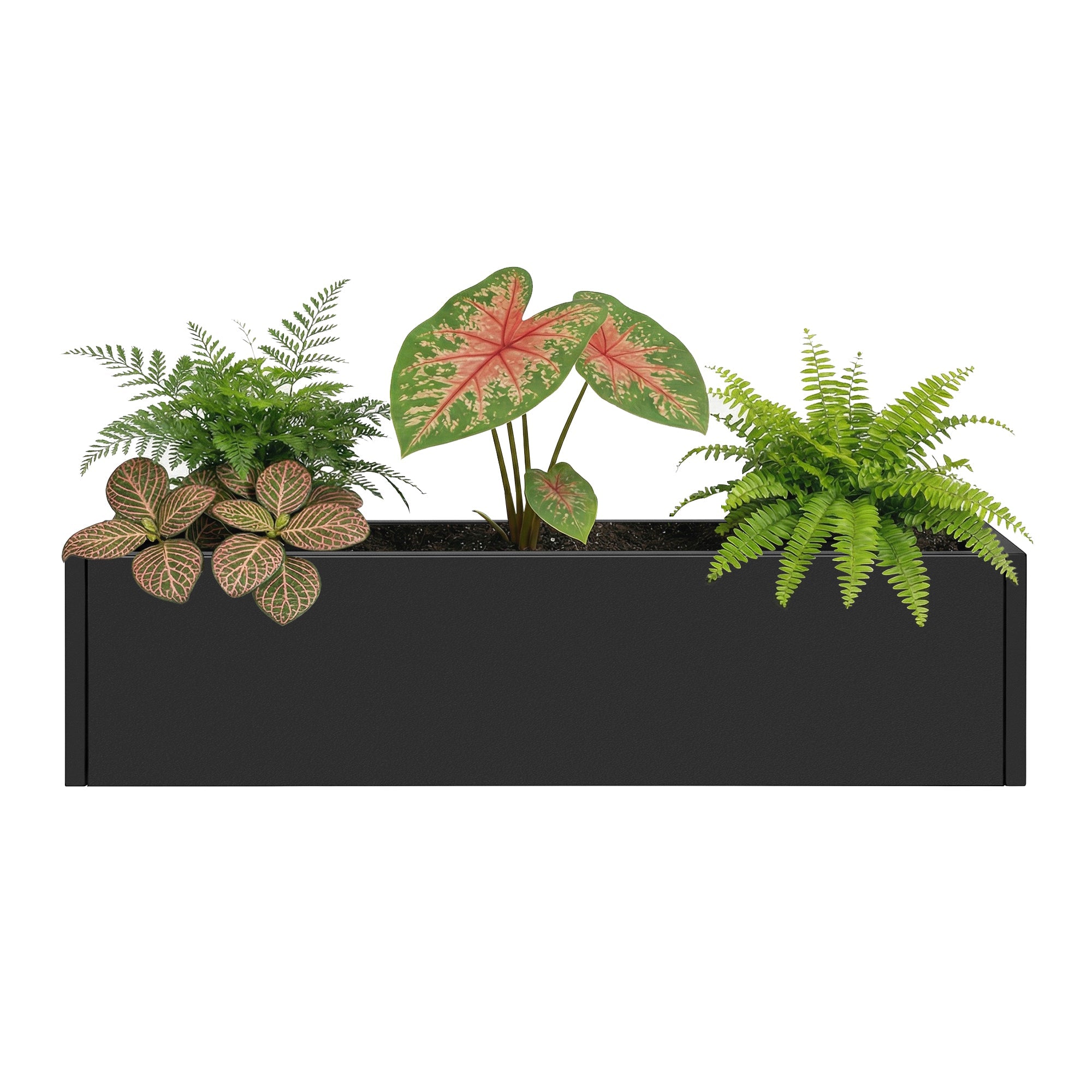 Greenhaus Gardening 36-Inch Galvanized Metal Raised Garden Bed with Mesh Bottom