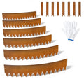 Greenhaus Gardening 20 FT Cor-Ten Steel Landscape Edging Kit