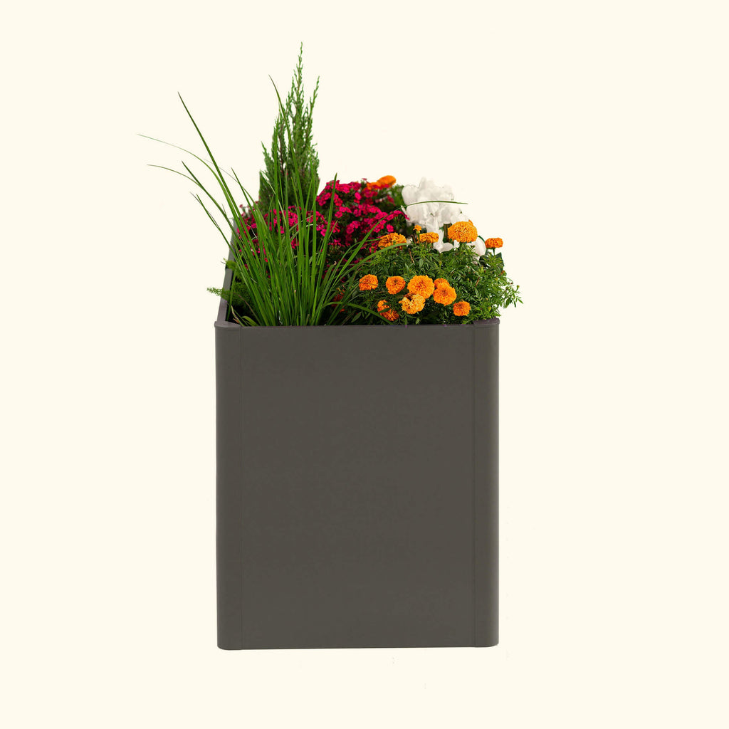 Greenhaus Gardening 32-Inch Extra Tall Metal Raised Garden Bed 27" × 53"