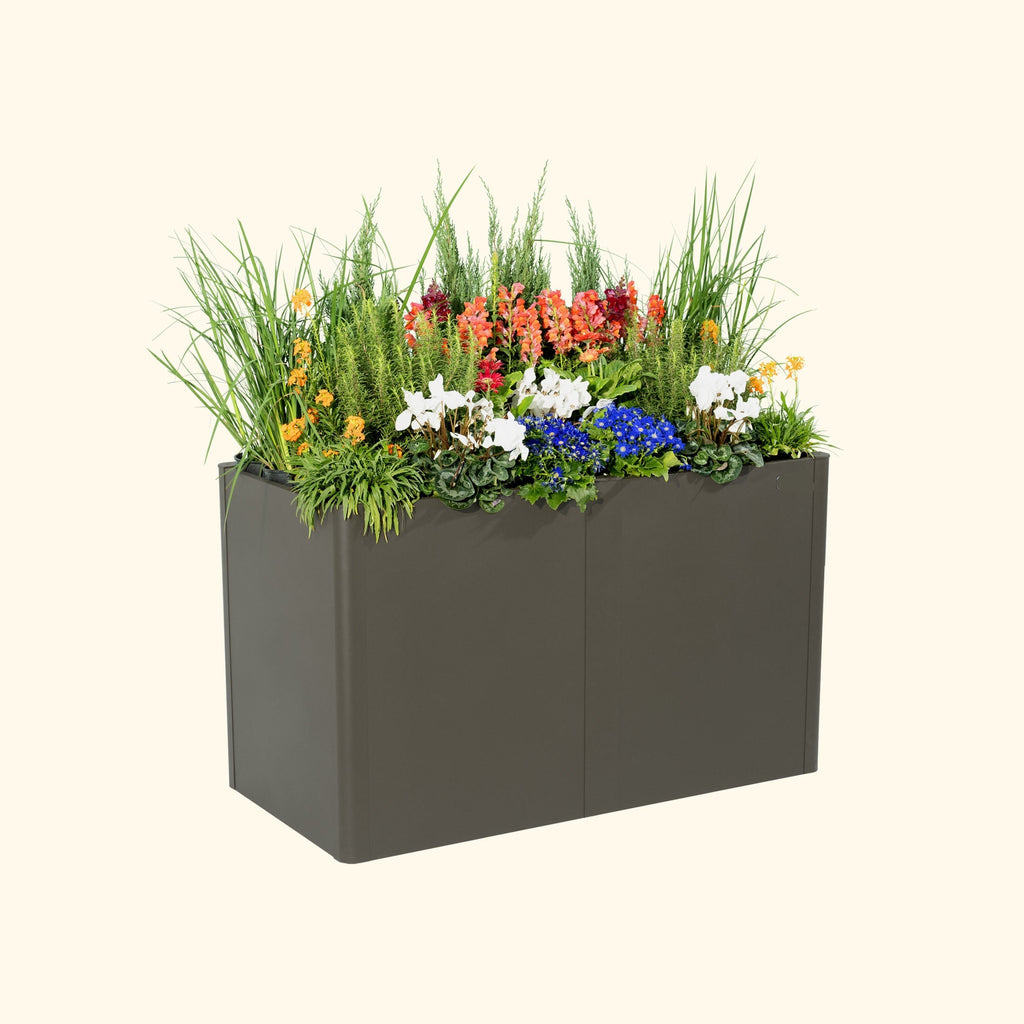 Greenhaus Gardening 32-Inch Extra Tall Metal Raised Garden Bed 27" × 53"