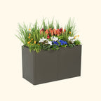 Greenhaus Gardening 32-Inch Extra Tall Metal Raised Garden Bed 27" × 53"