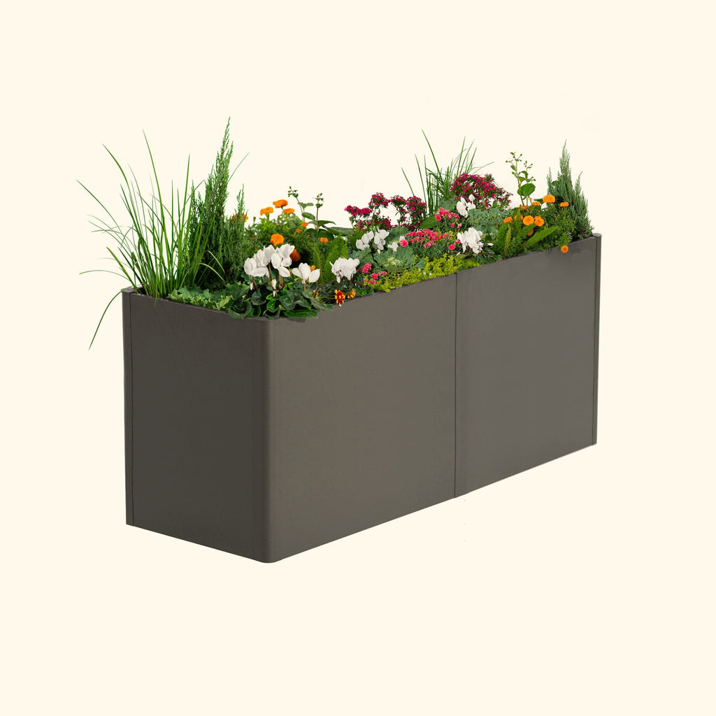 Greenhaus Gardening 32-Inch Extra Tall Modern Raised Garden Bed 27" × 83"