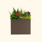 Greenhaus Gardening 32" Extra Tall Modern 42" x 42" Metal Raised Garden Bed
